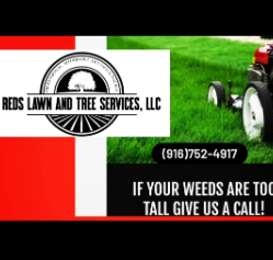 Red's Lawn logo